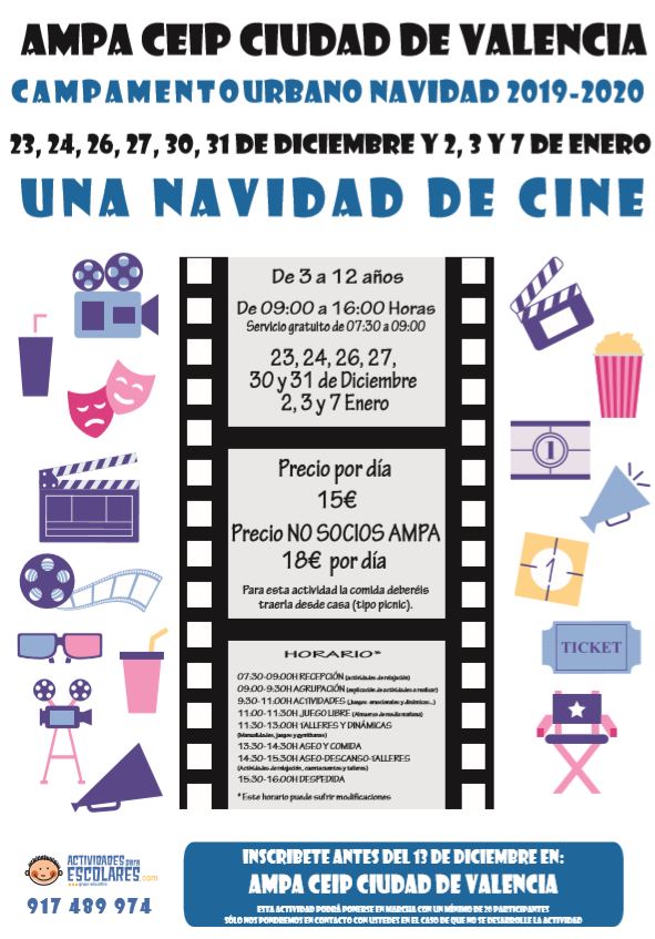 dias sin cole navidad